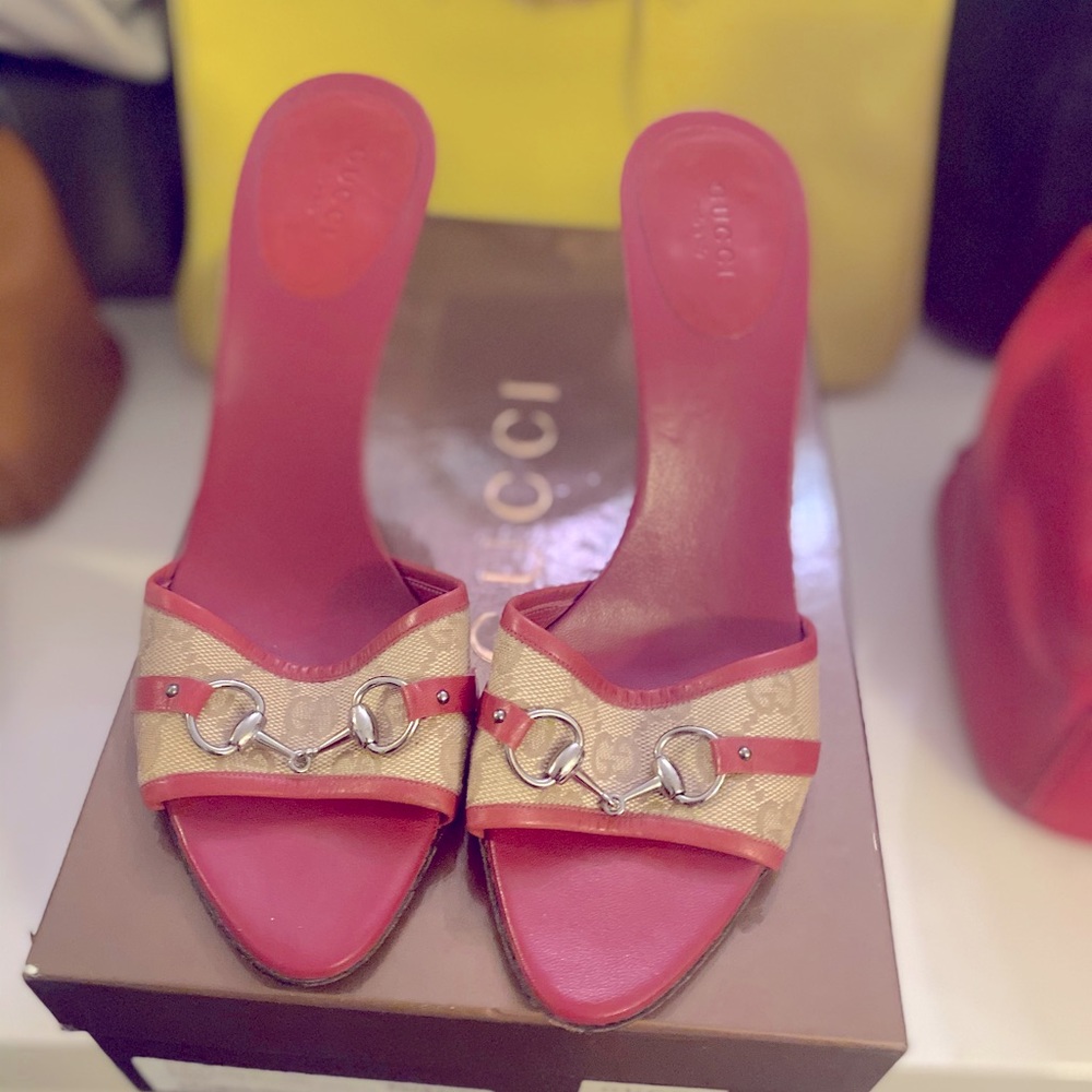 Gucci Canvas Sandals